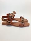 Sandália Flat Larroudé Milan