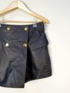 Shorts Saia Tannerie couro