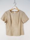 Blusa Mc Benett couro