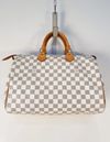 Bolsa Louis Vuitton Speedy 35 Damier Azur 