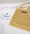 Bolsa Prada Woven Crochet 