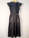 Vestido Tannerie couro
