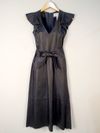 Vestido Tannerie couro