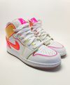 Tênis Nike Air Jordan 1 Mid SE GS Edge Glow