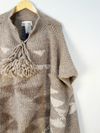 Poncho Crum tricot