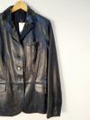 Blazer Zara couro