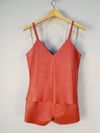 Conjunto Zinnia couro