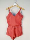 Conjunto Zinnia couro