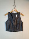 Blusa Uzee couro