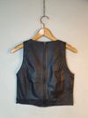 Blusa Uzee couro