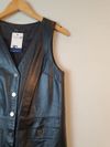 Colete NV couro