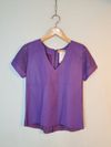Blusa Cris Capoani couro