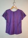Blusa Cris Capoani couro