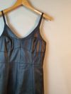 Vestido Animale couro