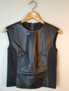 Blusa Verosenso couro