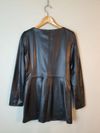 Camisa Andrea Bogosian couro