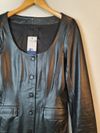Camisa Andrea Bogosian couro