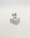 Anel Dvoskin Kulkes ouro amarelo 18K