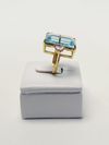 Anel Dvoskin Kulkes ouro amarelo 18K