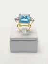 Anel Dvoskin Kulkes ouro amarelo 18K