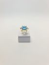 Anel Dvoskin Kulkes ouro amarelo 18K