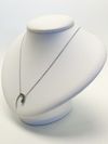 Colar Coliseu ouro branco 18K 