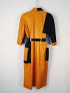 Vestido Juliana Sanmartin couro
