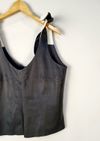 Blusa Claudia Martinez couro