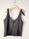 Blusa Claudia Martinez couro