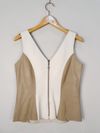 Blusa Claudia Martinez couro