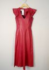 Vestido Tannerie couro