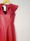 Vestido Tannerie couro