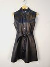 Vestido Maje couro