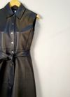 Vestido Maje couro
