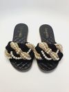 Flat Chanel Cuba Braid Pearl 