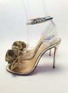 Sandália Christian Louboutin Fossiliza 100 