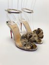 Sandália Christian Louboutin Fossiliza 100 