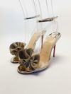 Sandália Christian Louboutin Fossiliza 100 