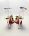 Sandália Christian Louboutin Fossiliza 100 