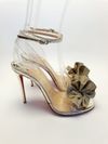 Sandália Christian Louboutin Fossiliza 100 