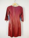 Vestido Tannerie couro
