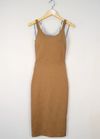 Vestido Fendi collab Skims tricot 