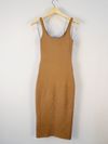 Vestido Fendi collab Skims tricot 
