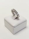 Anel J. A. ouro branco 18K 