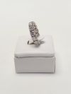 Anel J. A. ouro branco 18K 