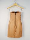 Vestido Tannerie couro