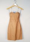 Vestido Tannerie couro