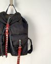 Mochila Studded Nylon Backpack Prada 