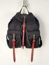 Mochila Studded Nylon Backpack Prada 