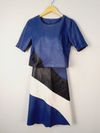 Conjunto em couro